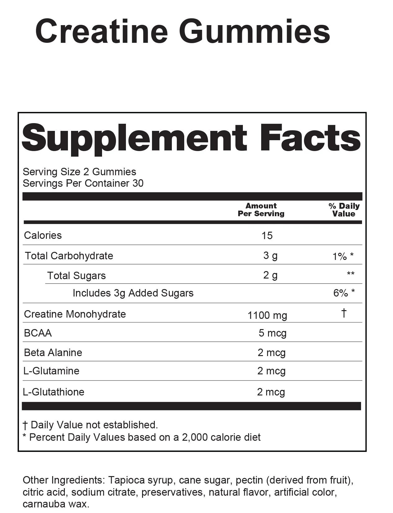 Creatine Gummies