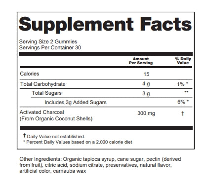 Activated Charcoal Gummies