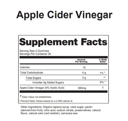 Apple Cider Vinegar Gummies